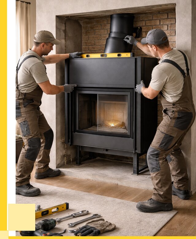 Установка каминных топок в Владикавказе под ключ от 18554 р. | ЭриданВкз