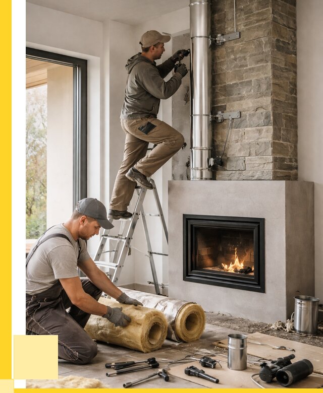 Монтаж дымоходов для каминов в Владикавказе от 15462 р. ЭриданВкз