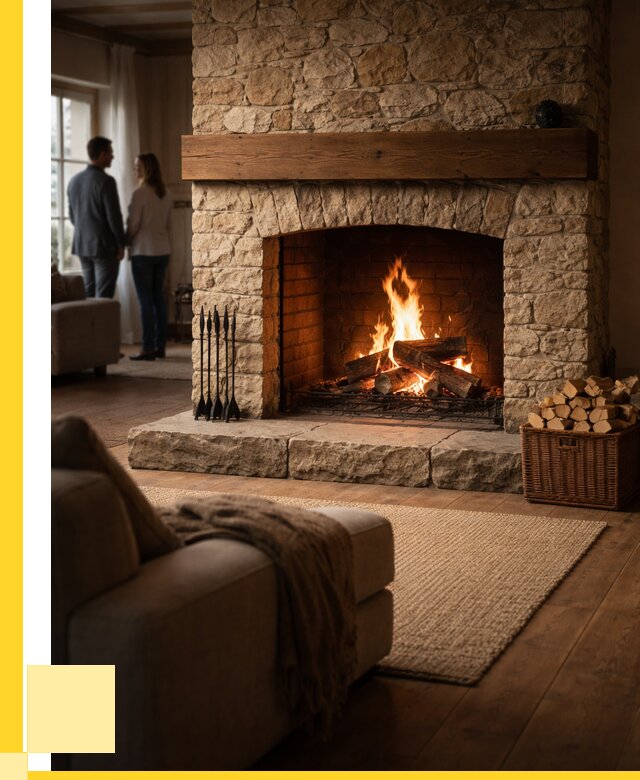 Открытые камины под ключ в Владикавказе от 154620 р. ЭриданВкз