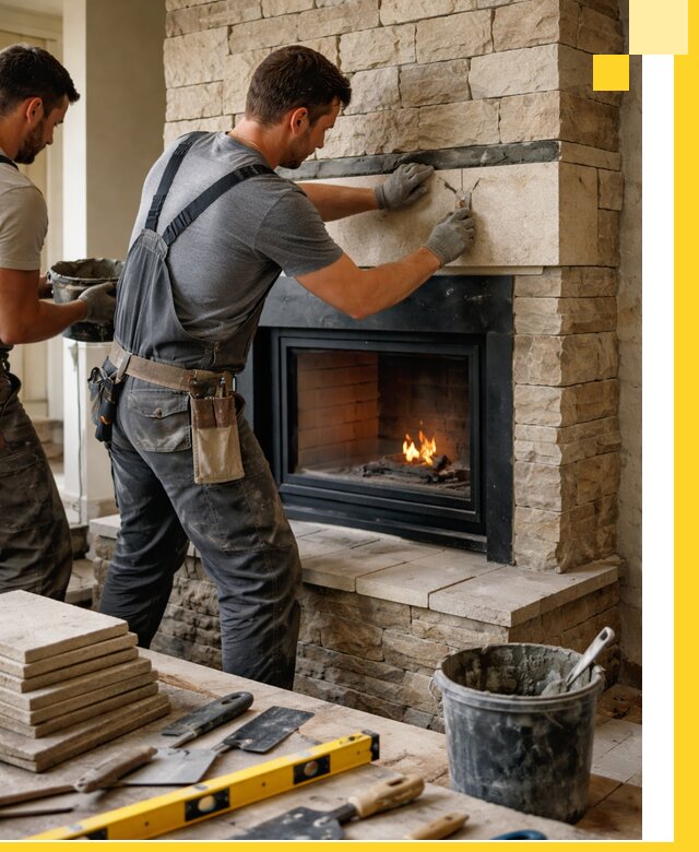 Проектирование и установка открытых каминов в Владикавказе