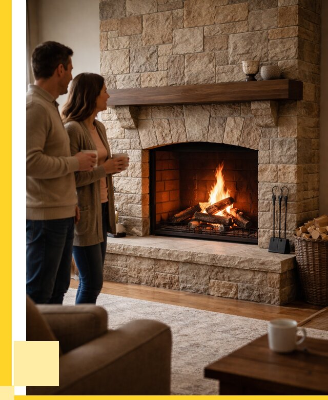 Каменные камины на заказ в Владикавказе от 185544 р. | ЭриданВкз