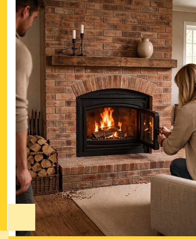 Кирпичные камины под ключ в Владикавказе от 154620 р. | ЭриданВкз