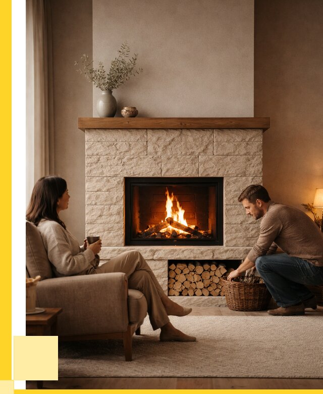 Камины для дома в Владикавказе под ключ от 154620 р. | ЭриданВкз