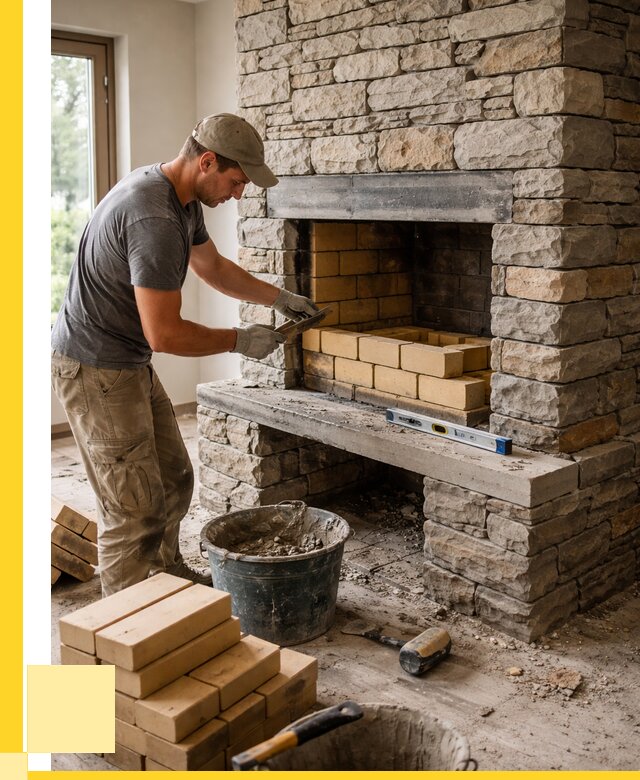 Кладка каминов и камина в Владикавказе от 25770 р. ЭриданВкз