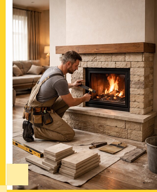 Строительство каминов в Владикавказе от 154620 р., ЭриданВкз - под ключ