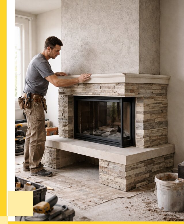 Изготовление каминов под ключ в Владикавказе от 154620 р. | ЭриданВкз