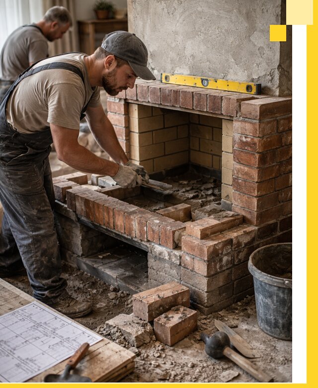 Изготовление и установка каминопечей под ключ в Владикавказе