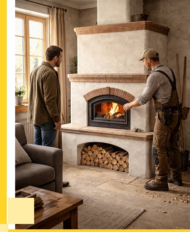 Печи камины в Владикавказе: кирпичные, изразцовые от 61848 р. | ЭриданВкз