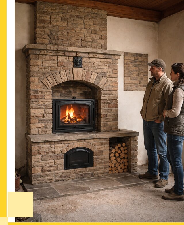 Кирпичная печь под ключ в Владикавказе от 154620 р. | ЭриданВкз