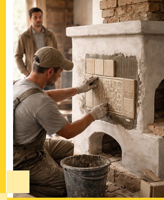 Отделка печей и банных печей в Владикавказе от 36078 р. | ЭриданВкз