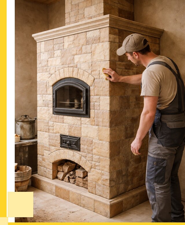 Облицовка печей в Владикавказе от 4639 р. под ключ | ЭриданВкз