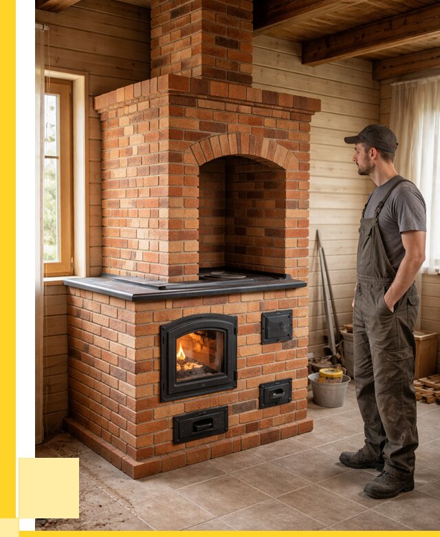 Кирпичные печи в Владикавказе: купить от 154620 р. | ЭриданВкз