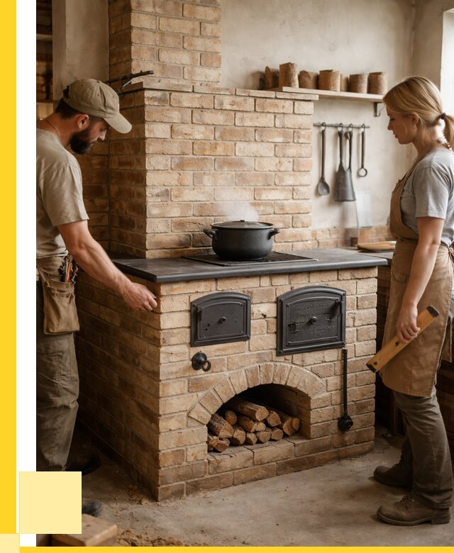 Варочно отопительные печи в Владикавказе от 92772 р. | ЭриданВкз