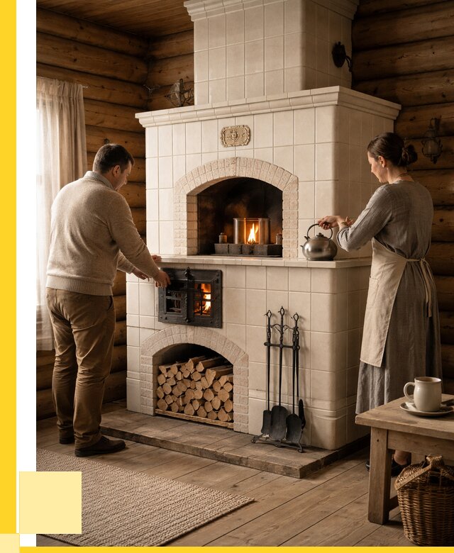 Русские печи в Владикавказе: установка от 154620 р. ЭриданВкз