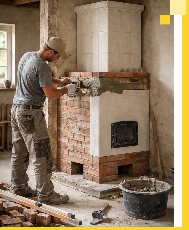 Изготовление и установка печей-голландок под ключ в Владикавказе