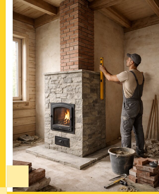 Печи и дымоходы под ключ в Владикавказе от 46386 р., ЭриданВкз