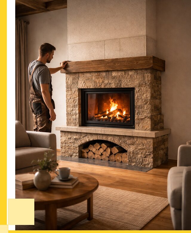 Печи камины для дома под ключ в Владикавказе от 56694 р. | ЭриданВкз