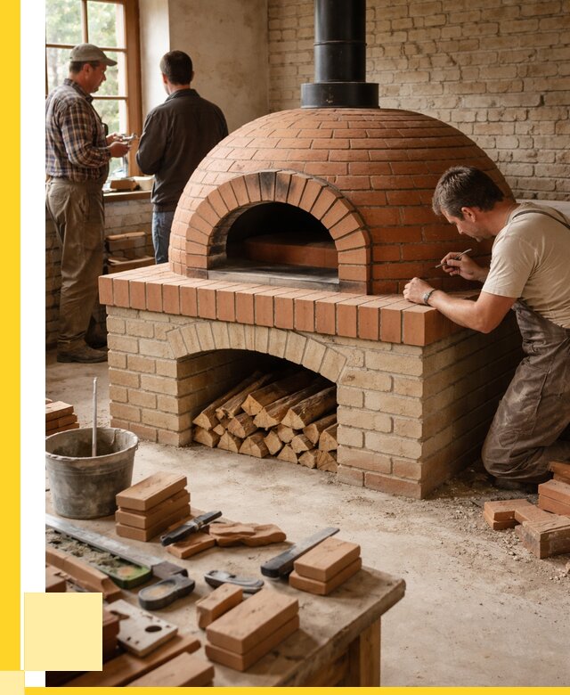 Помпейская печь дровяная для пиццы в Владикавказе | ЭриданВкз от 206160 р.