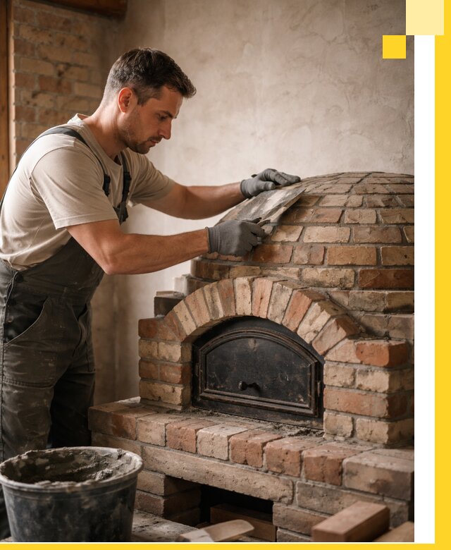 Изготовление и монтаж помпейских печей на заказ в Владикавказе