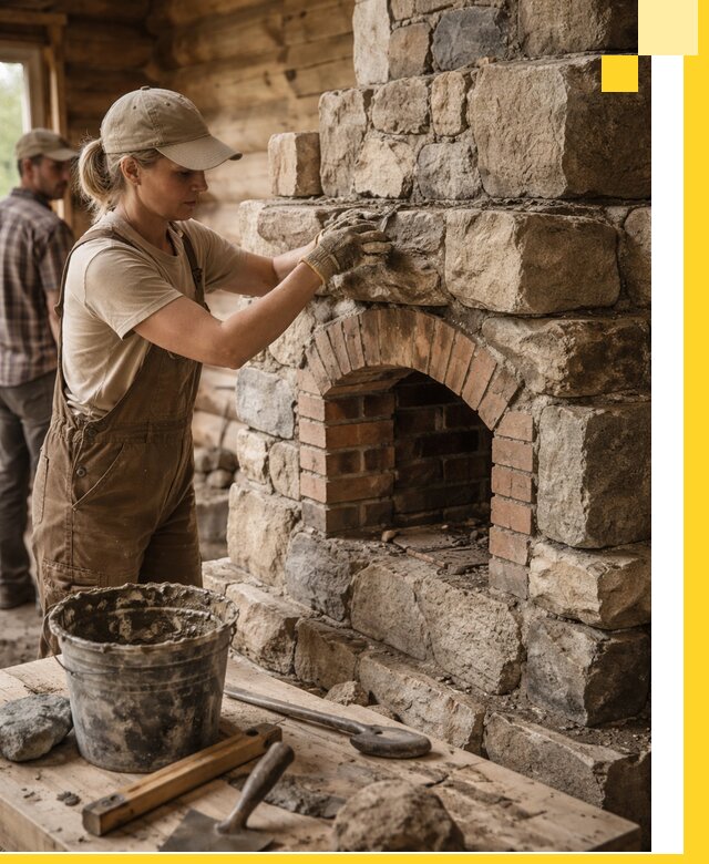 Каменные печи на заказ и монтаж в Владикавказе, долговечные решения