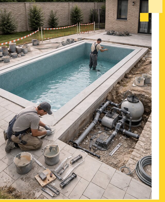 Строительство бассейнов под ключ в Владикавказе: проекты и монтаж