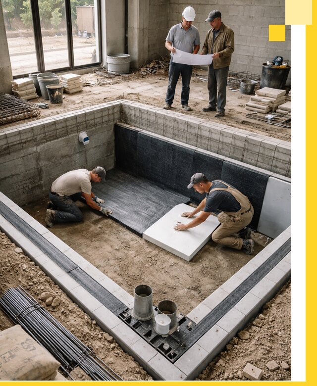 Проекты частных и общественных бассейнов под ключ в Владикавказе