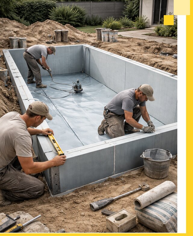 Профессиональный монтаж бассейнов под ключ в Владикавказе с гарантией