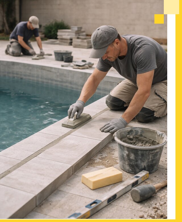 Отделка бассейнов в Владикавказе: декоративная отделка и гидроизоляция