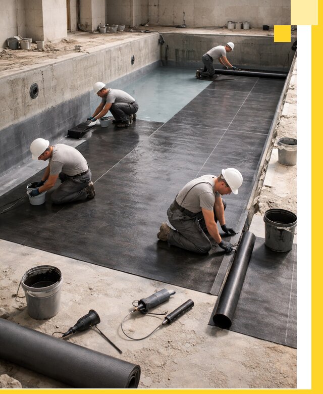 Профессиональная гидроизоляция бассейнов и чаш в Владикавказе под ключ