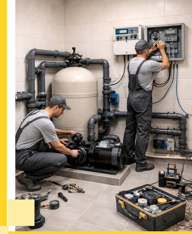 Монтаж оборудования для бассейнов в Владикавказе от 41232 р. | ЭриданВкз