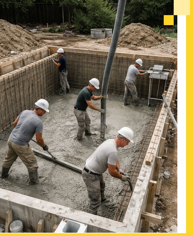 Строительство бетонных бассейнов под ключ в Владикавказе