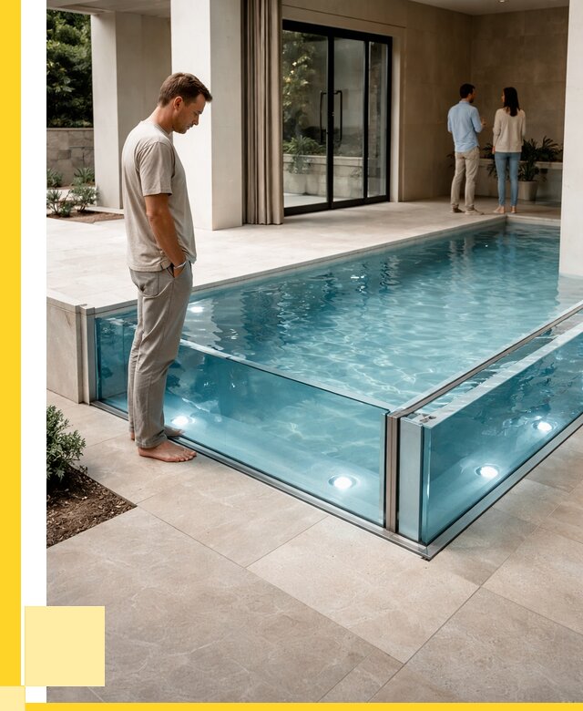 Стеклянные бассейны в Владикавказе от 1236960 р. | ЭриданВкз — мозаика