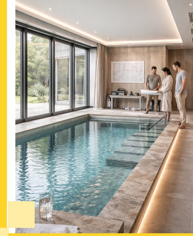 Закрытые бассейны под ключ в Владикавказе от 2577000 р. | ЭриданВкз