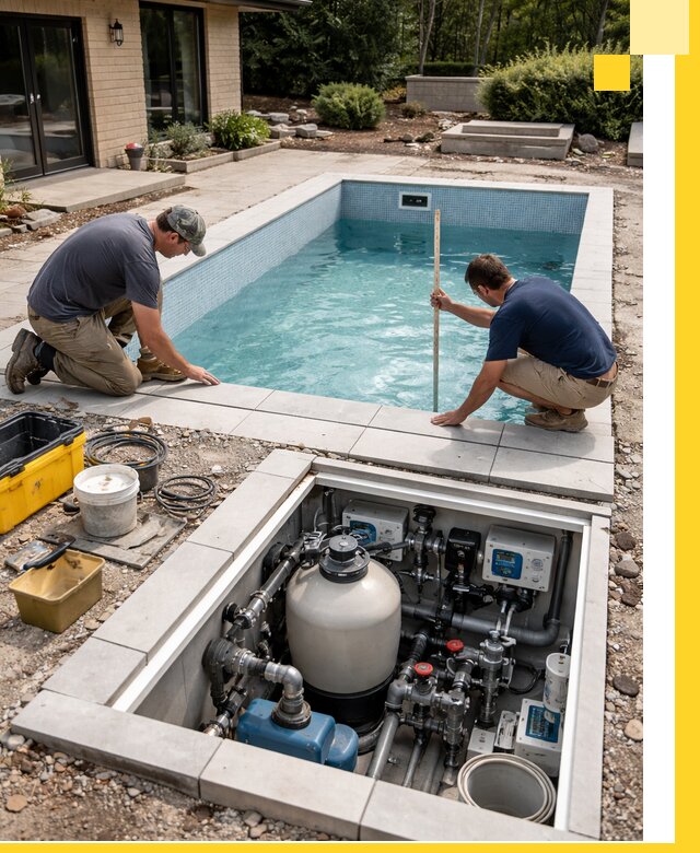 Строительство качественных домашних бассейнов под ключ в Владикавказе