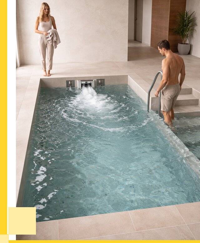 Бассейн с противотоком в Владикавказе от 257700 р. | ЭриданВкз