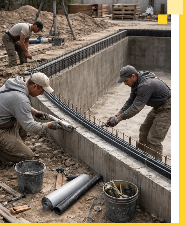 Качественный монтаж чаши бассейна в Владикавказе под ключ с гарантией