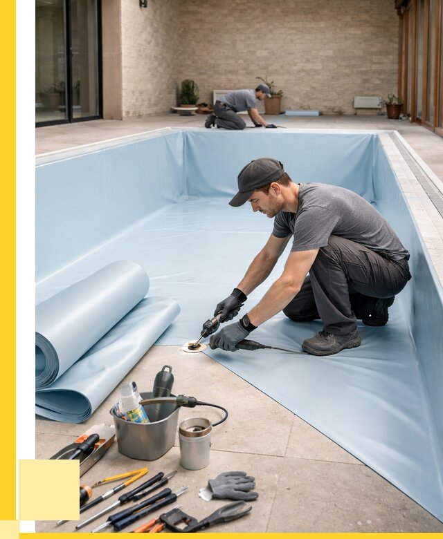 Пленка ПВХ для бассейнов в Владикавказе от 2577 р. | ЭриданВкз