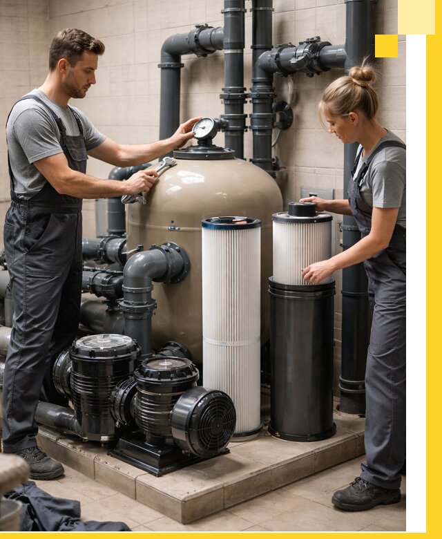 Фильтры и системы фильтрации для бассейнов в Владикавказе