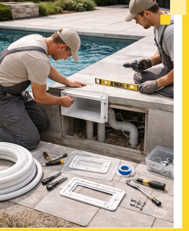 Поставка и установка скиммеров для бассейнов в Владикавказе