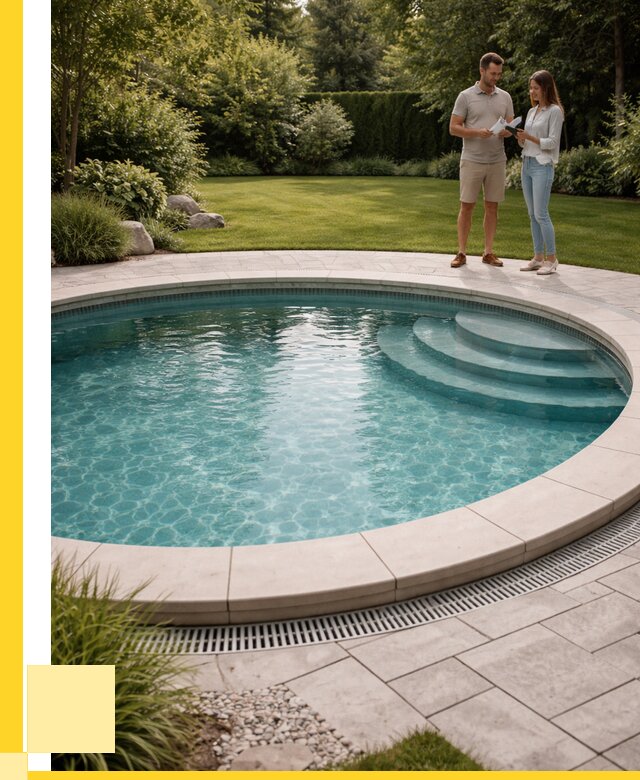 Круглые каркасные бассейны купить в Владикавказе от 257700 р. | ЭриданВкз