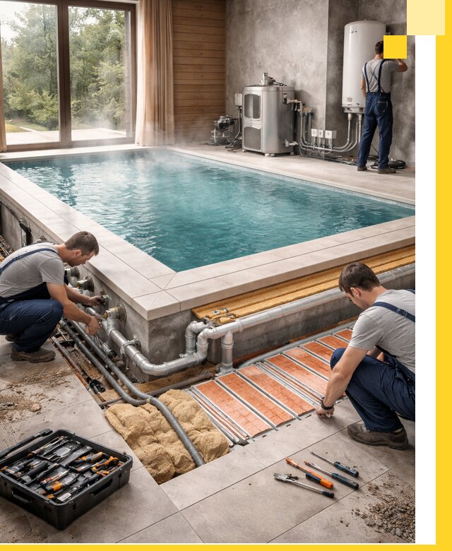 Проектирование и строительство тёплых бассейнов в Владикавказе