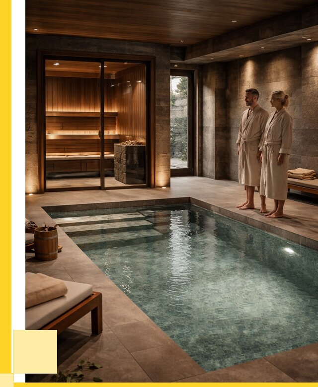 Сауна с большим бассейном в Владикавказе от 1236960 р. ЭриданВкз