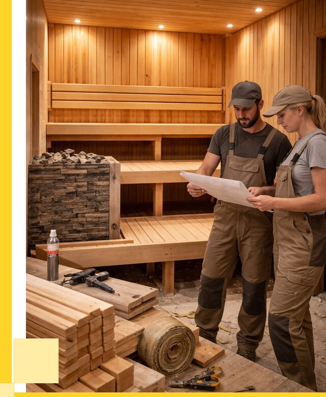 Строительство саун в Владикавказе под ключ от 257700 р., ЭриданВкз