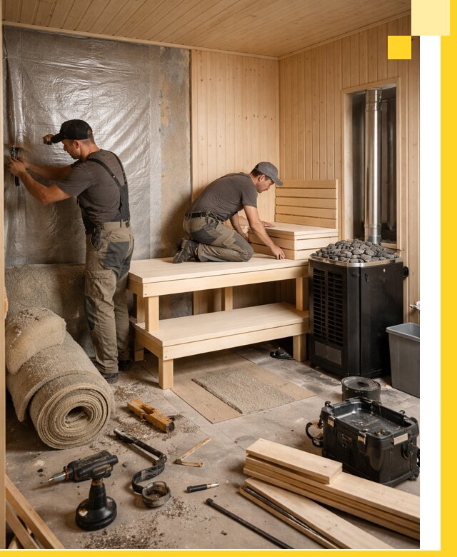 Проекты саун под ключ в Владикавказе дизайн и строительство