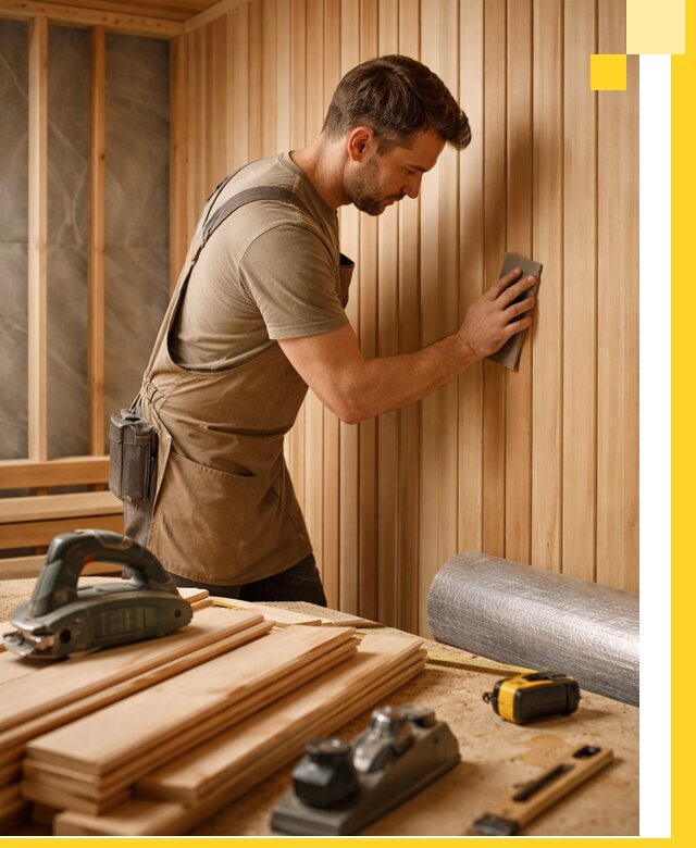 Профессиональная отделка саун и парных под ключ в Владикавказе