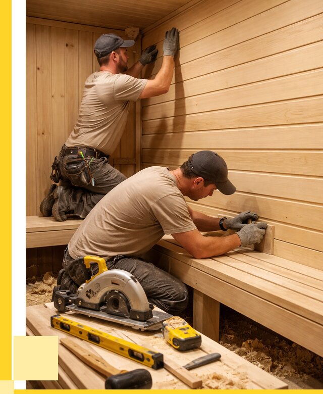 Обшивка саун вагонкой в Владикавказе от 2577 р. | ЭриданВкз