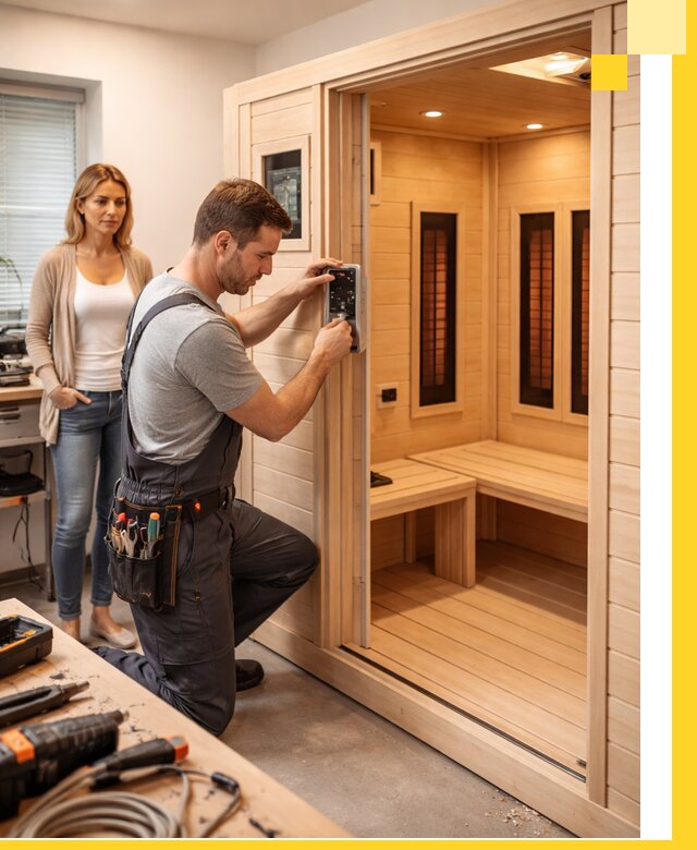 Инфракрасные сауны под ключ в Владикавказе продажа и установка