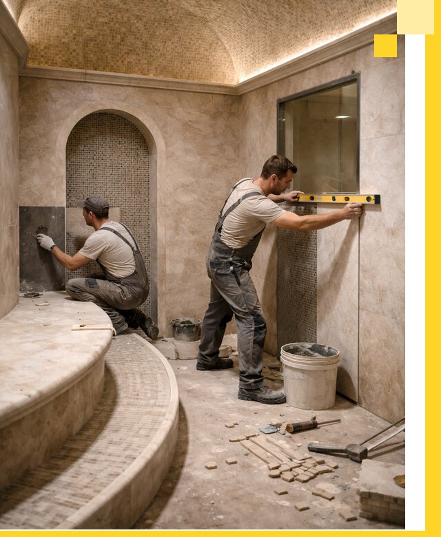 Проектирование и строительство саун с хамамом под ключ в Владикавказе