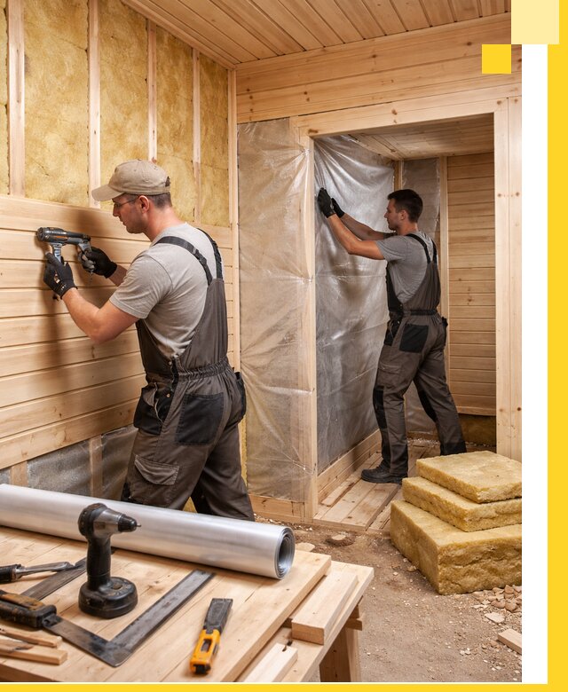 Бани под ключ в Владикавказе с проектом и полным монтажом