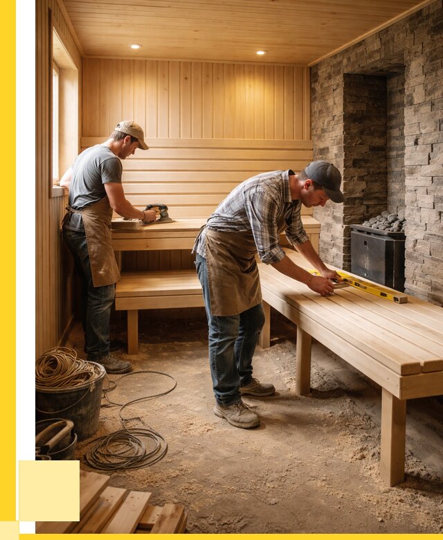 Отделка бани в Владикавказе: внутренняя отделка от 3092 р. | ЭриданВкз